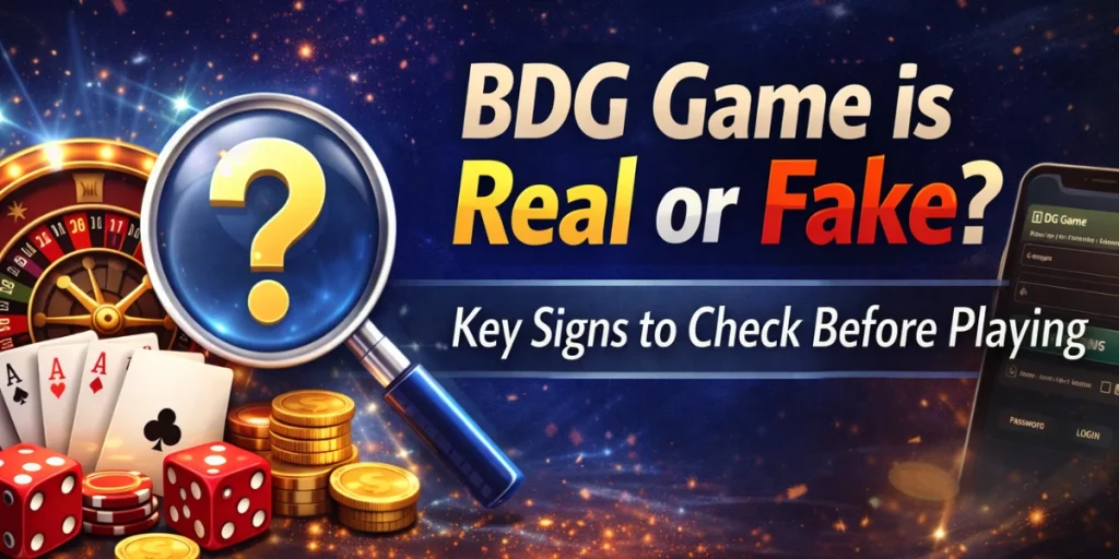 BDG Game is Real or Fake
